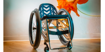 Origami inspired wheelchair concept